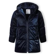 20COAT 44J: Midi length Shiny Padded Coat (2-3 Years)
